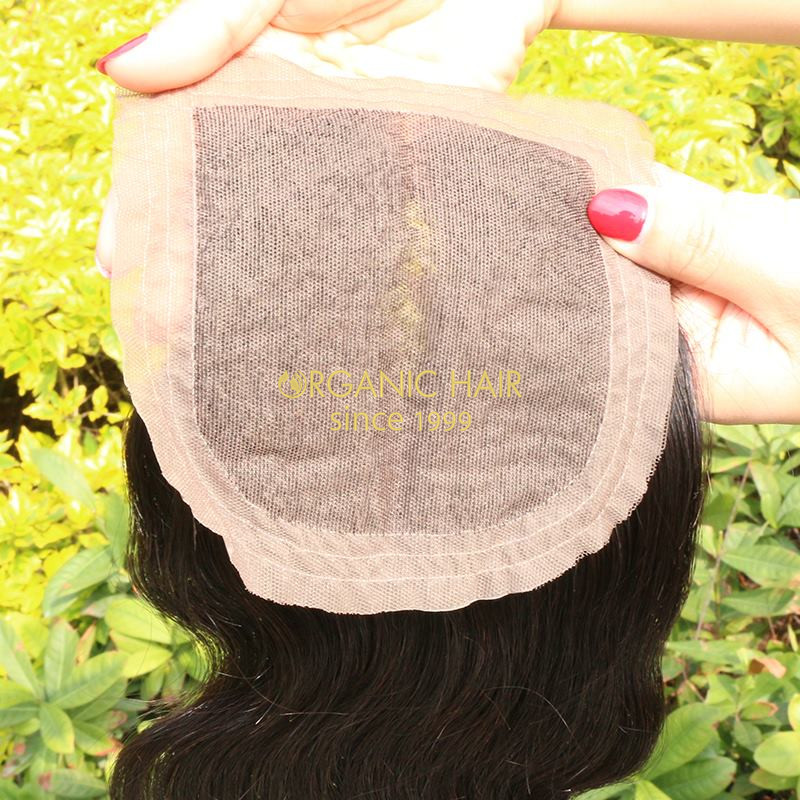 Large stock wholesale china hair pieces factory closure lace hair